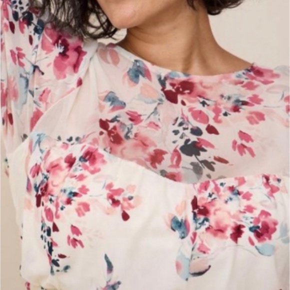 SOLD - Stretch Mesh Sweetheart Long Sleeve Top 2 2X 18 20 NWT Torrid New! - Picture 3 of 5